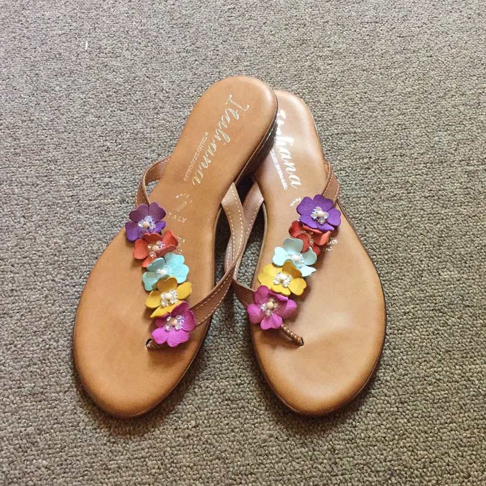 Flower Flip Flops
